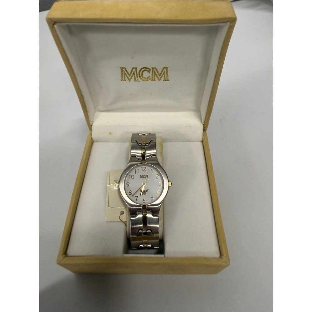 Brand New Vintage MCM AM.LINE 6991 Women’s Stainless Steel Quartz Watch Swiss